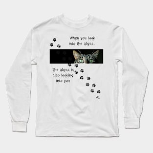 Look into the abyss Long Sleeve T-Shirt